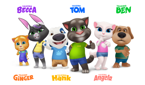 会说话的汤姆猫家族